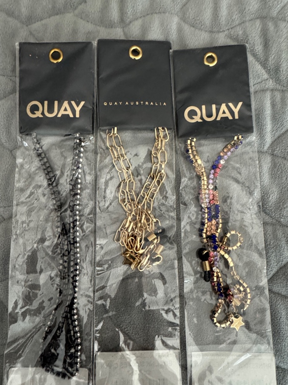Quay Australia Multi-Set Sunnies/ Necklace Set